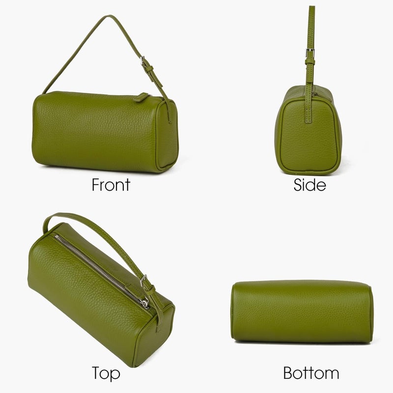 DONNAIN Premium Full-Grained Leather Crossbody Purses for Women, Hobo Bags for Women Crossbody with Adjustable Strap - Image 4